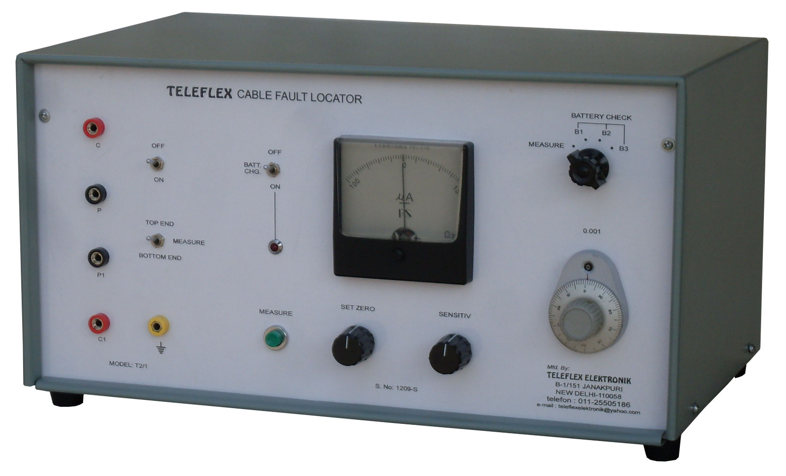 Cable fault locator